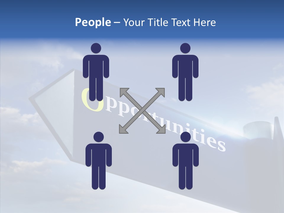 White Background Background Hold PowerPoint Template