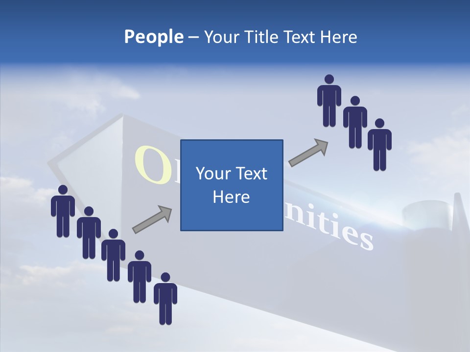 White Background Background Hold PowerPoint Template