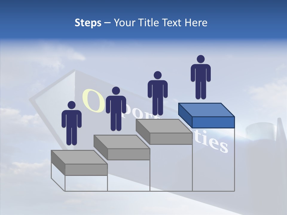 White Background Background Hold PowerPoint Template