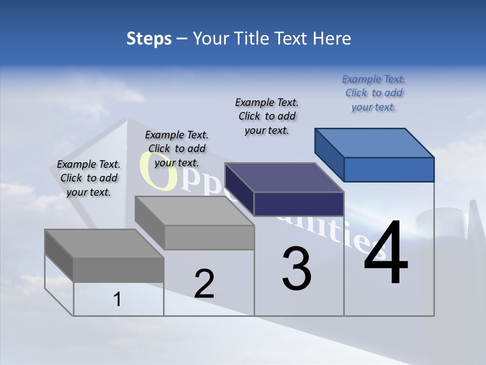 White Background Background Hold PowerPoint Template