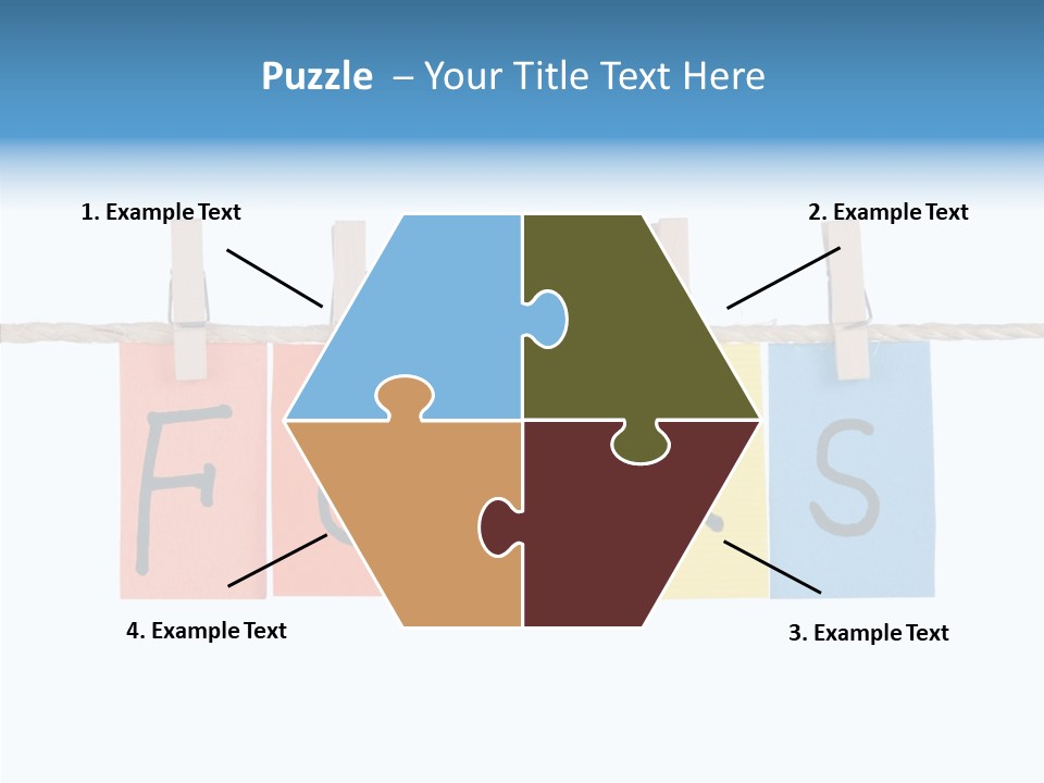 Young Finger White Background PowerPoint Template