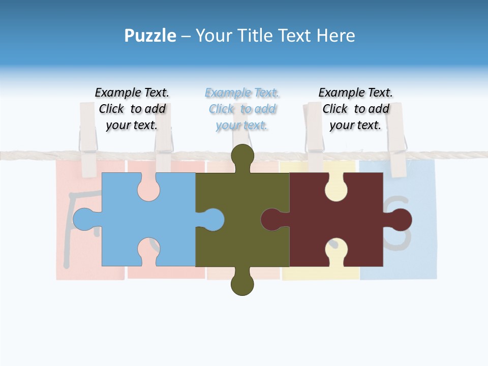 Young Finger White Background PowerPoint Template