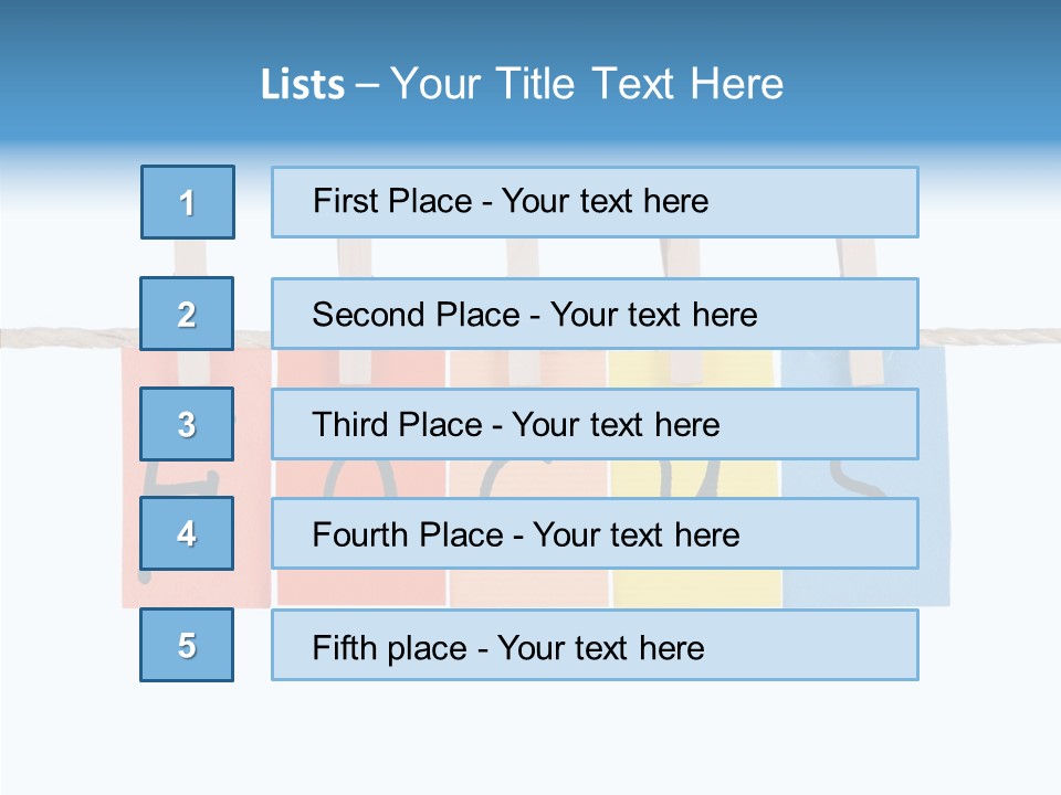 Young Finger White Background PowerPoint Template