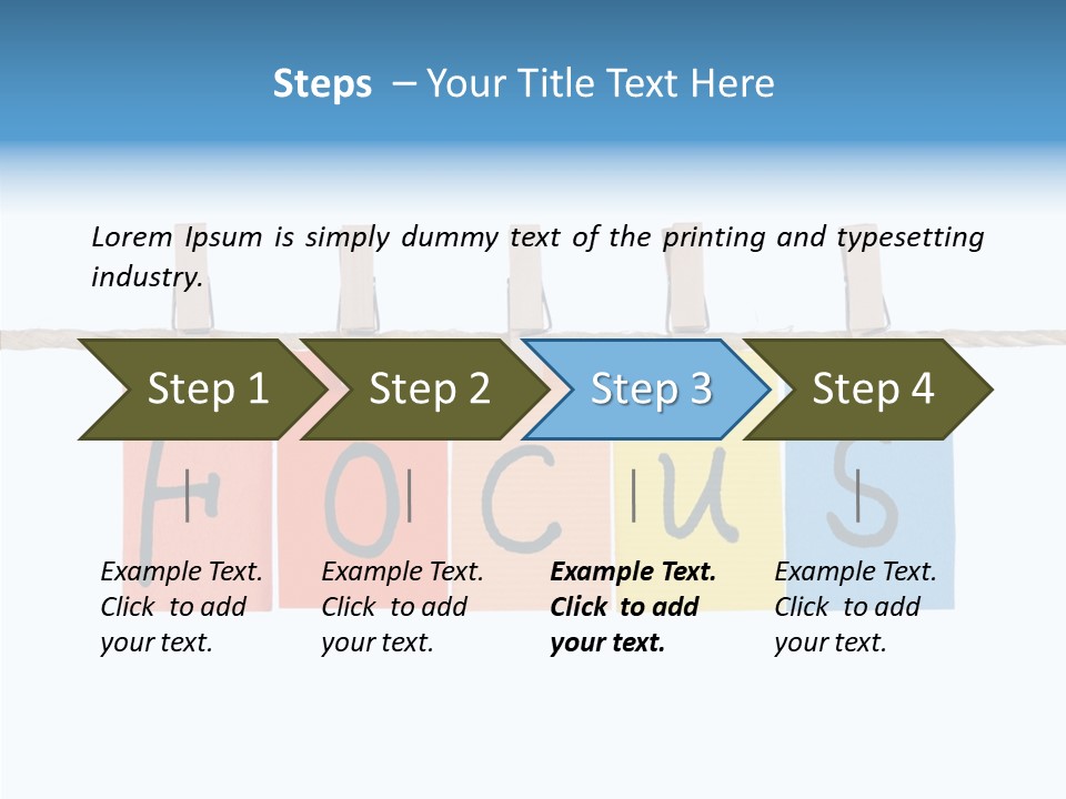 Young Finger White Background PowerPoint Template