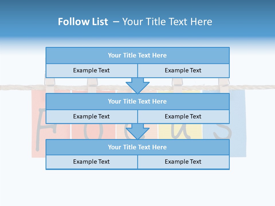 Young Finger White Background PowerPoint Template