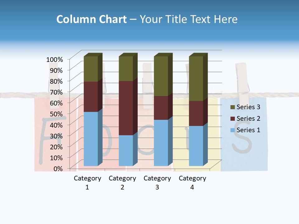 Young Finger White Background PowerPoint Template