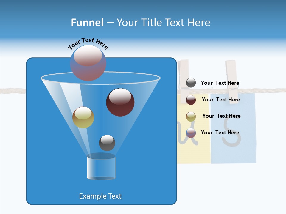 Young Finger White Background PowerPoint Template