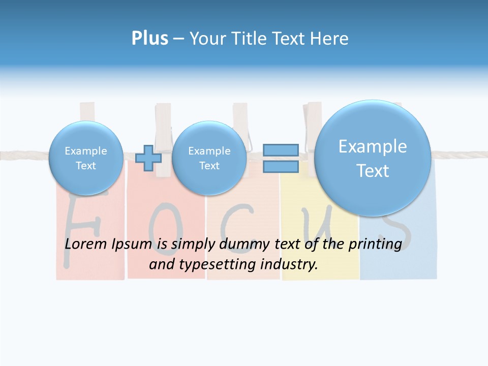 Young Finger White Background PowerPoint Template