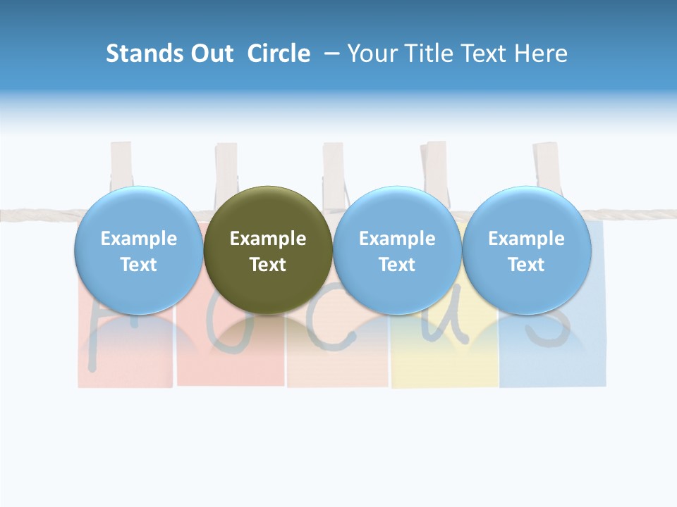 Young Finger White Background PowerPoint Template