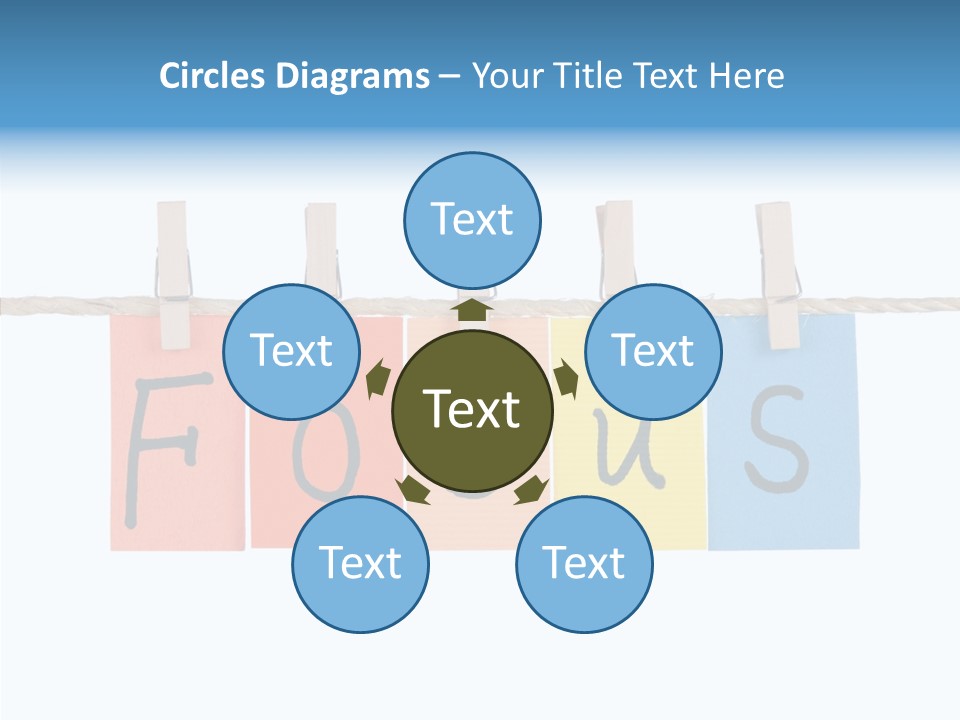 Young Finger White Background PowerPoint Template