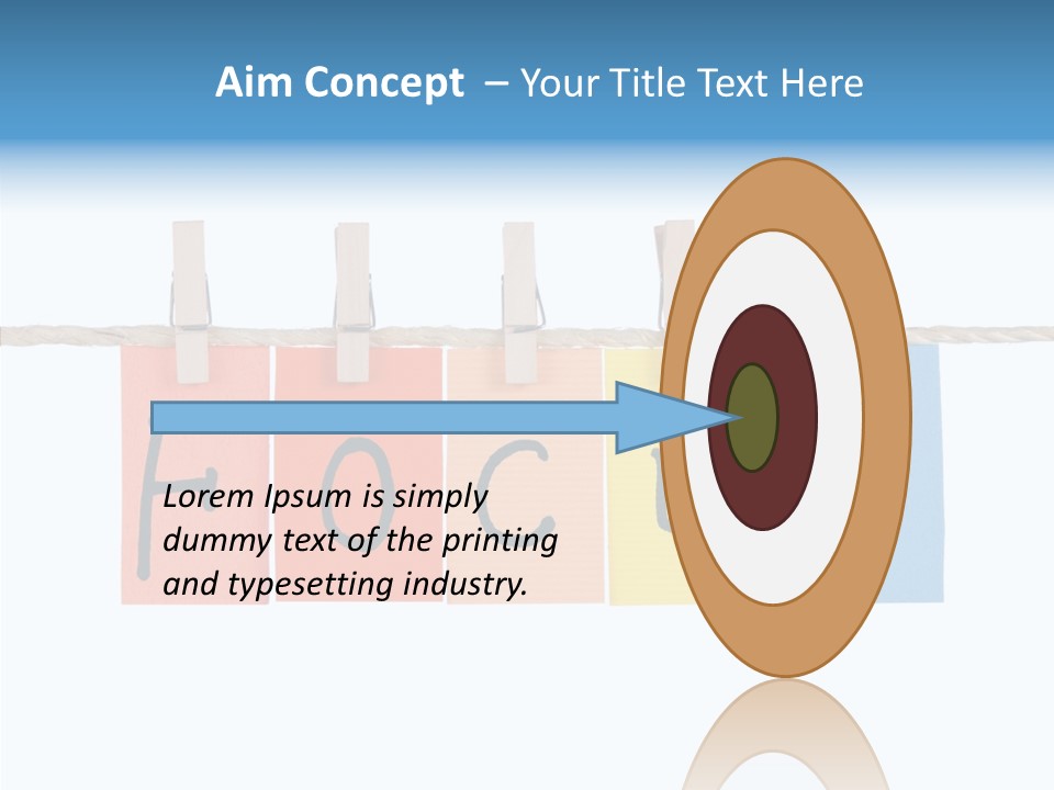Young Finger White Background PowerPoint Template