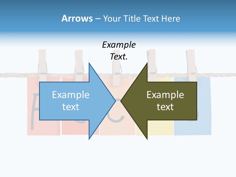 Young Finger White Background PowerPoint Template