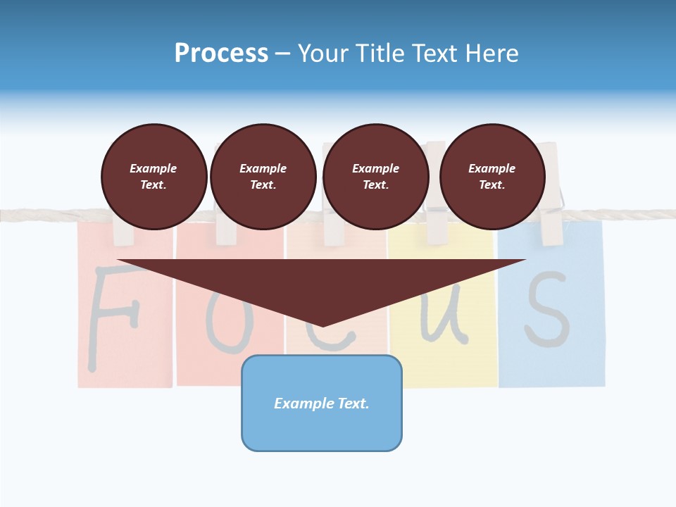 Young Finger White Background PowerPoint Template