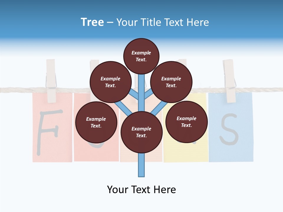 Young Finger White Background PowerPoint Template