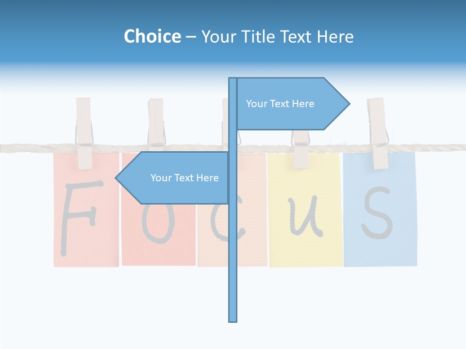 Young Finger White Background PowerPoint Template