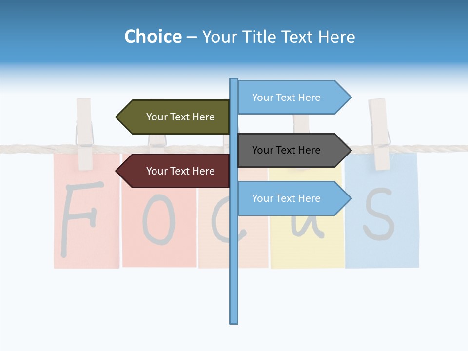 Young Finger White Background PowerPoint Template