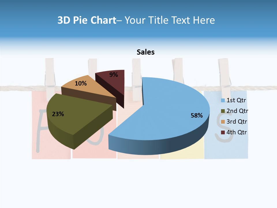 Young Finger White Background PowerPoint Template