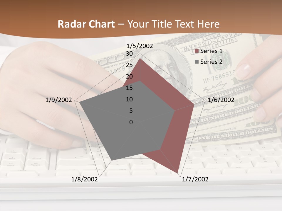 Hand Finger White Background PowerPoint Template