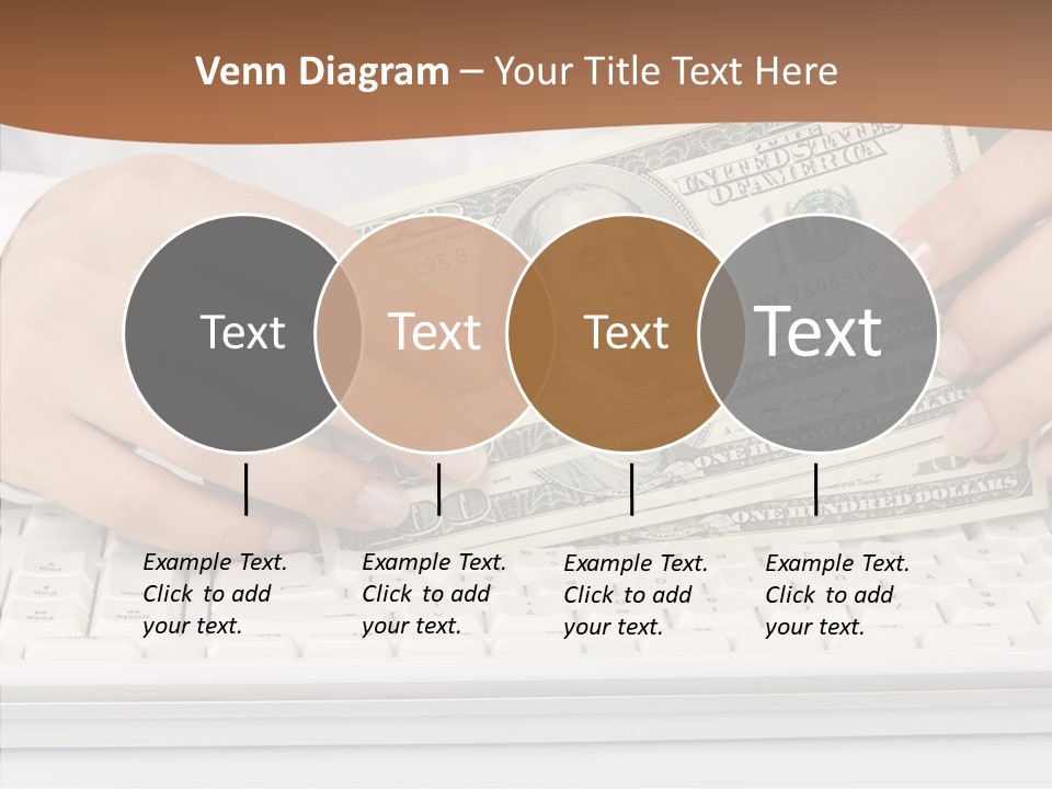 Hand Finger White Background PowerPoint Template