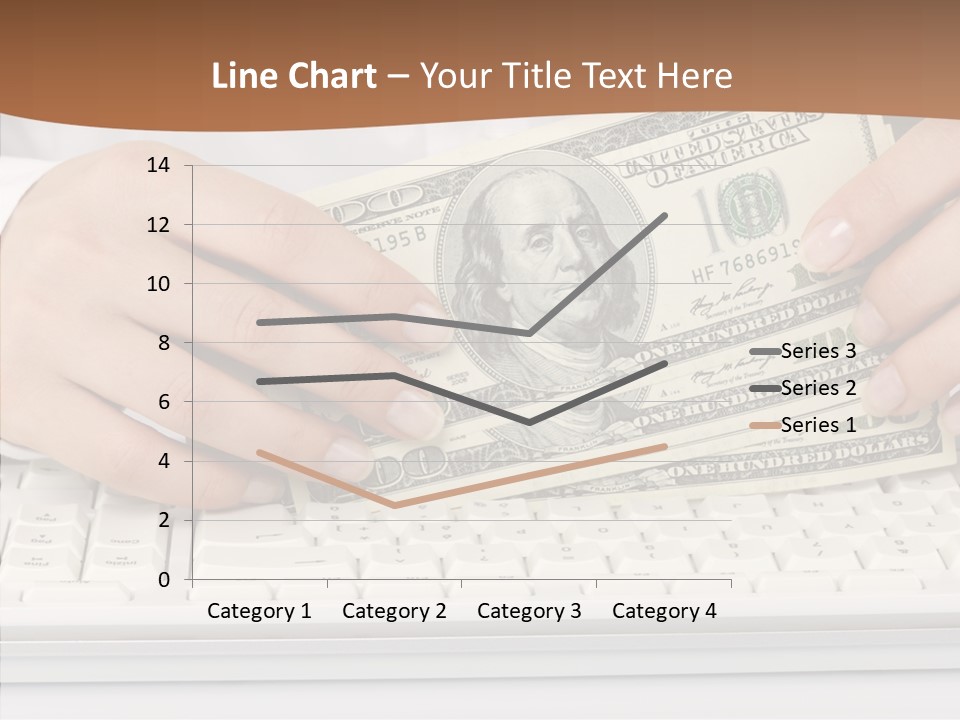 Hand Finger White Background PowerPoint Template