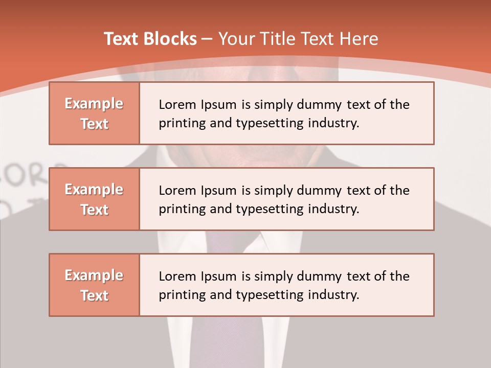 Assistance Background Hold PowerPoint Template