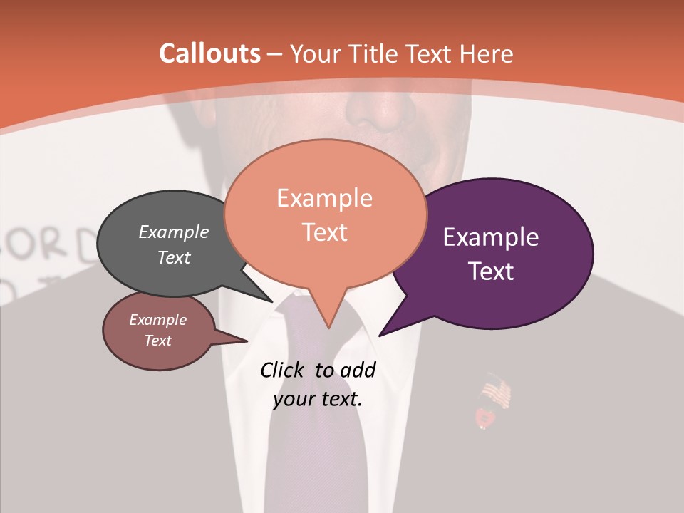 Assistance Background Hold PowerPoint Template