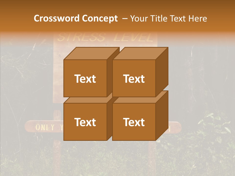 Touching Young Aging PowerPoint Template