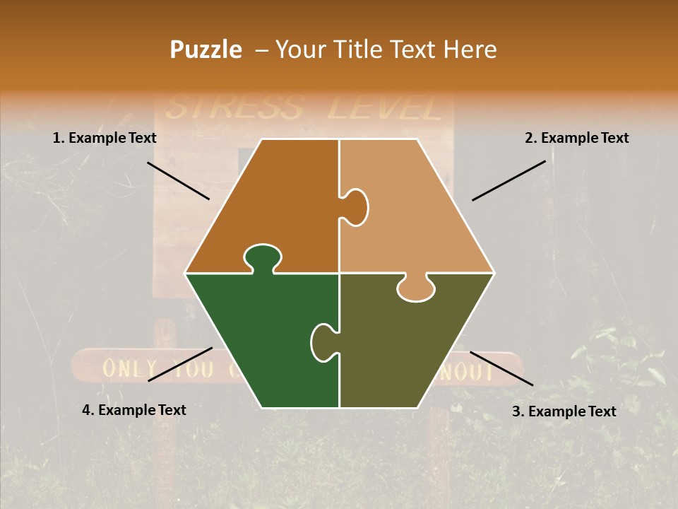 Touching Young Aging PowerPoint Template