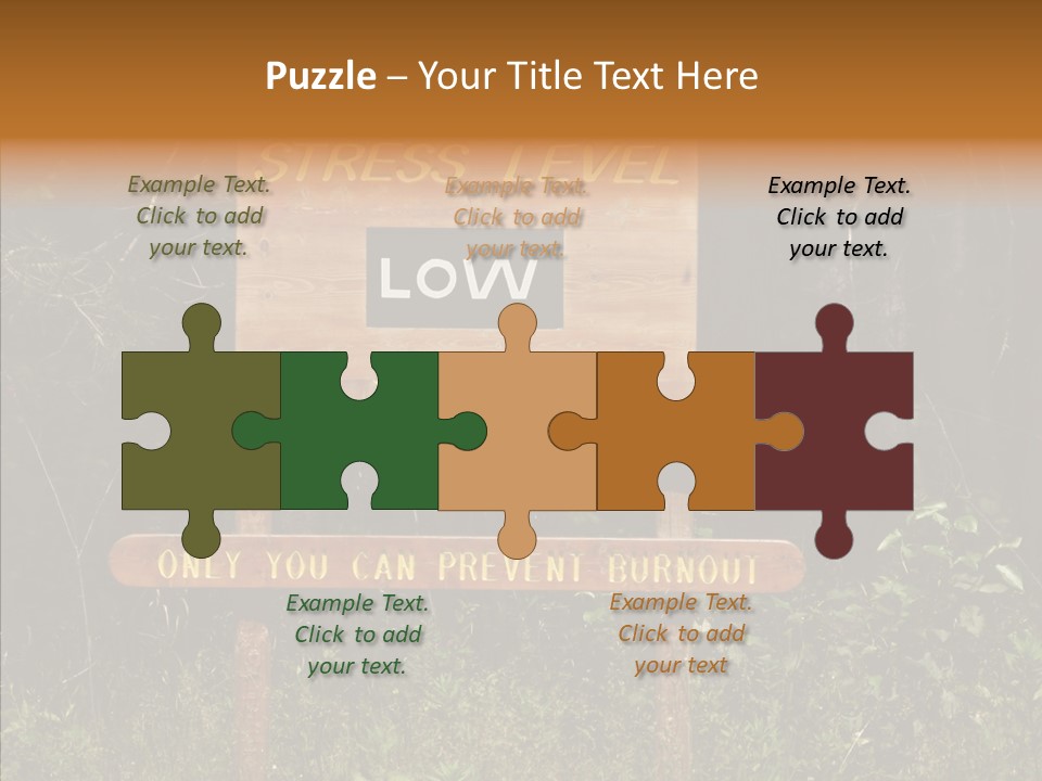 Touching Young Aging PowerPoint Template