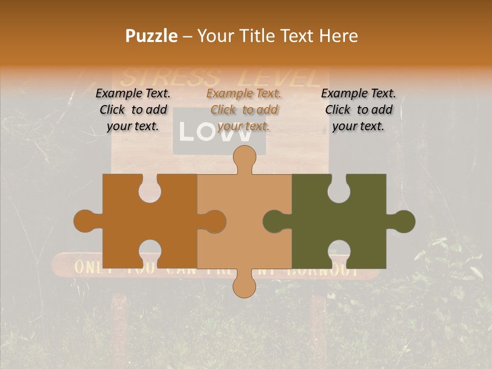 Touching Young Aging PowerPoint Template