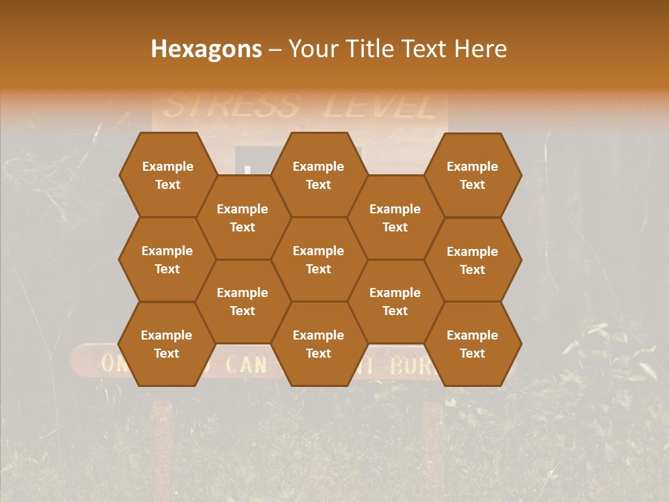 Touching Young Aging PowerPoint Template