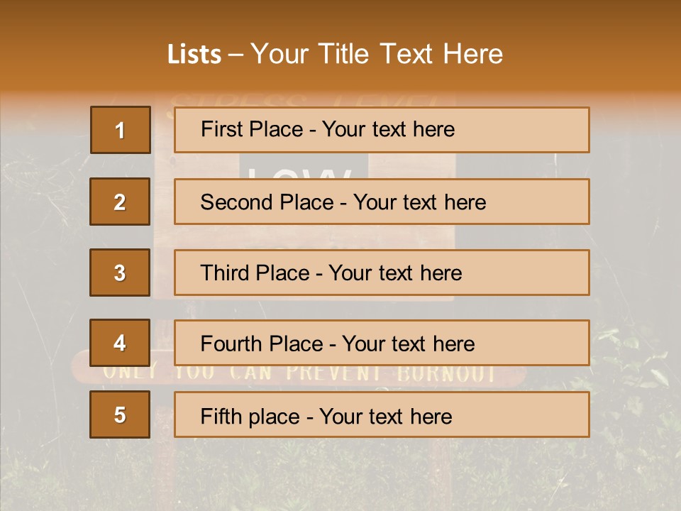 Touching Young Aging PowerPoint Template
