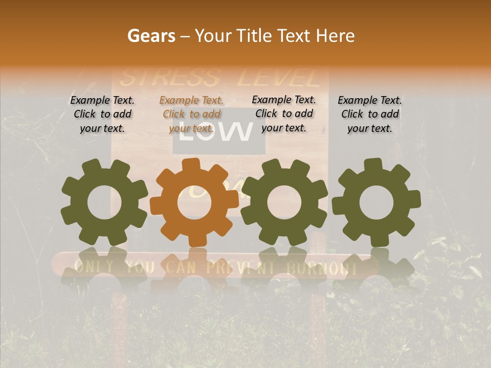 Touching Young Aging PowerPoint Template