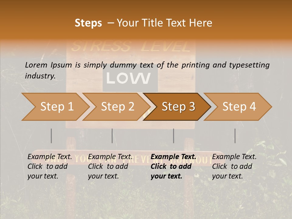 Touching Young Aging PowerPoint Template