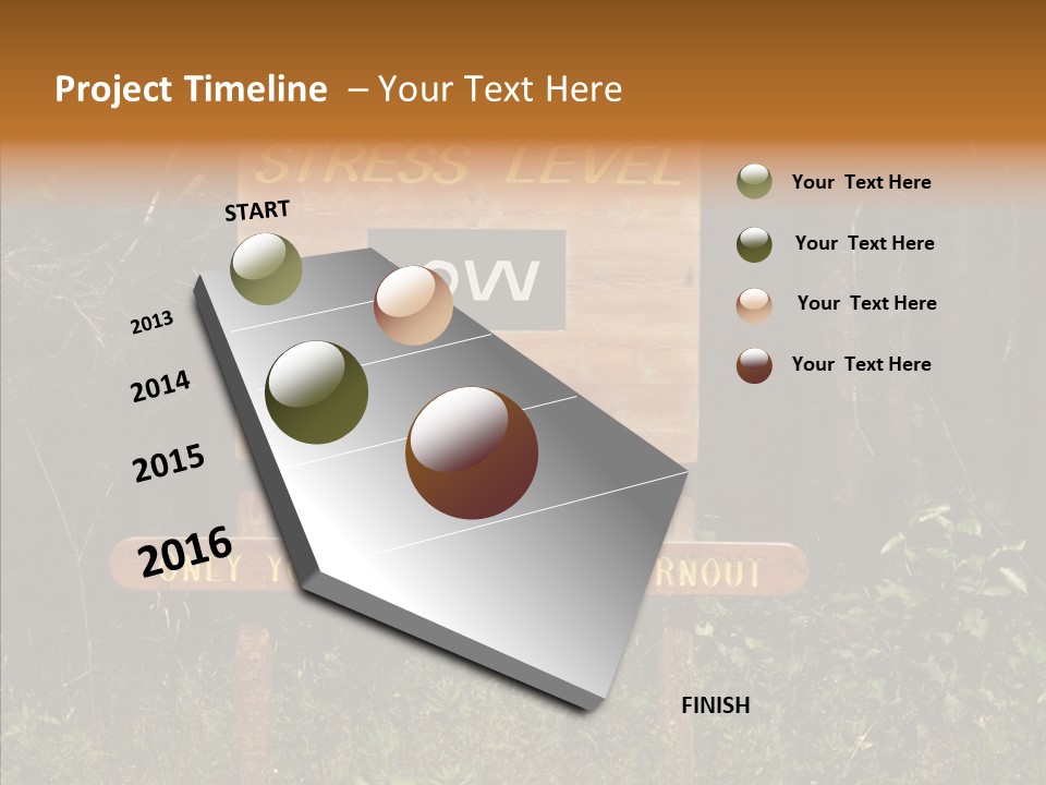 Touching Young Aging PowerPoint Template