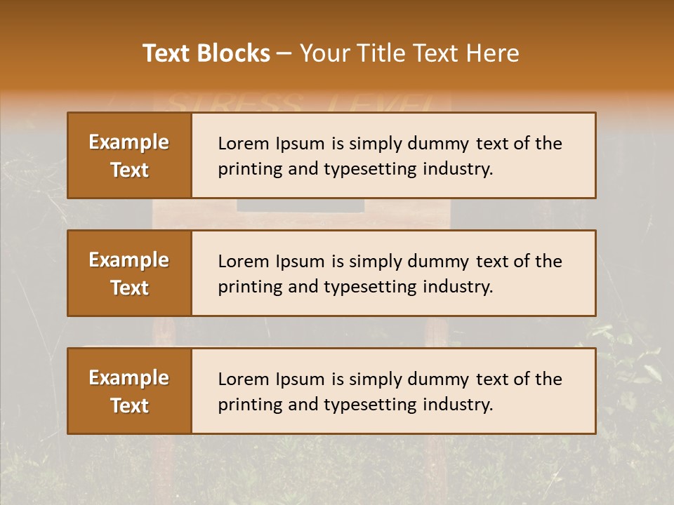 Touching Young Aging PowerPoint Template