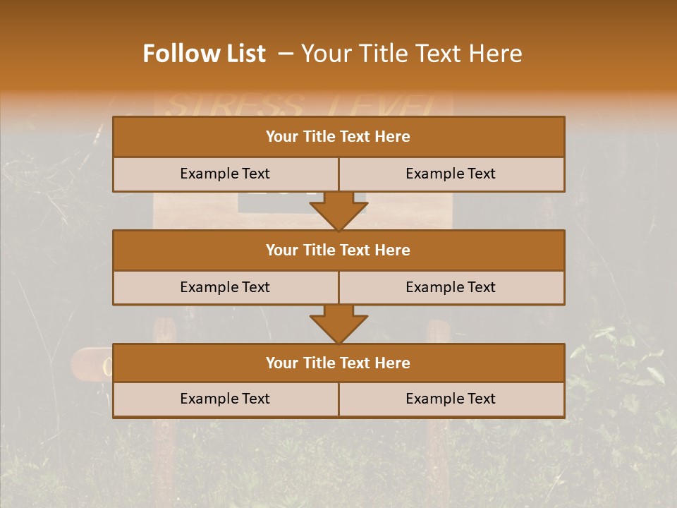 Touching Young Aging PowerPoint Template