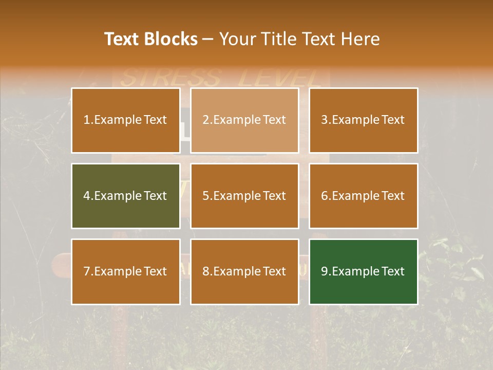Touching Young Aging PowerPoint Template