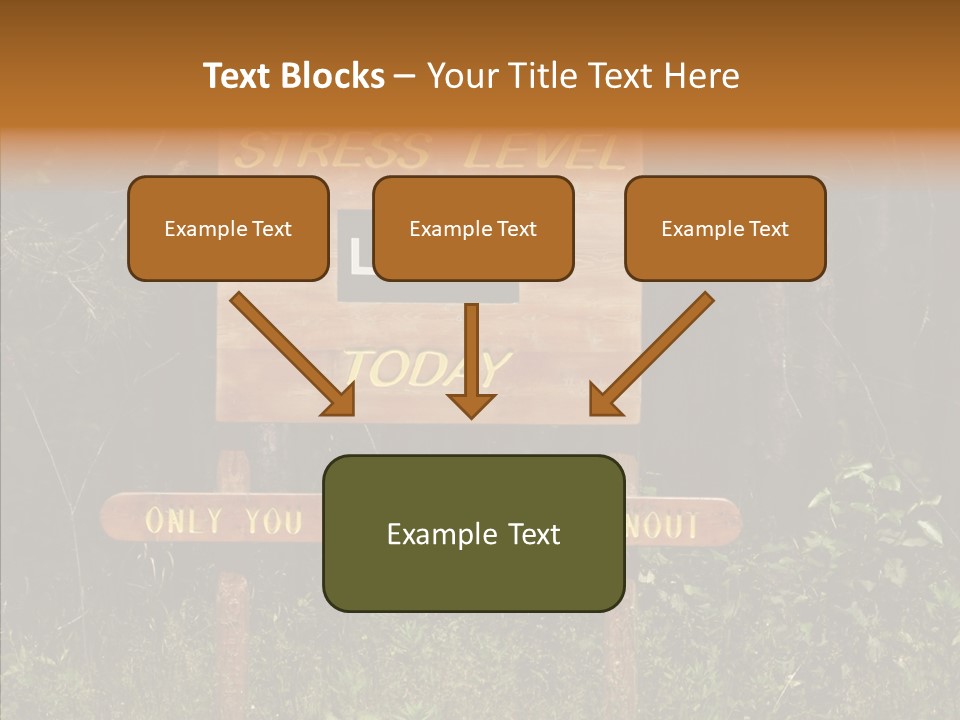 Touching Young Aging PowerPoint Template