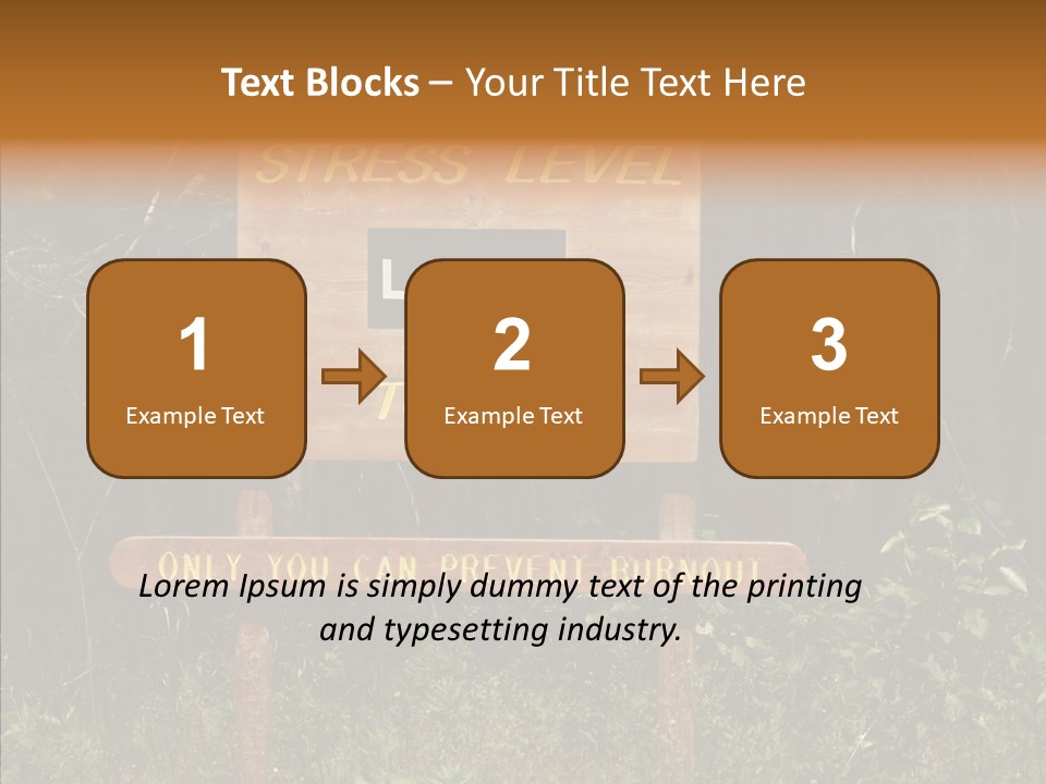 Touching Young Aging PowerPoint Template