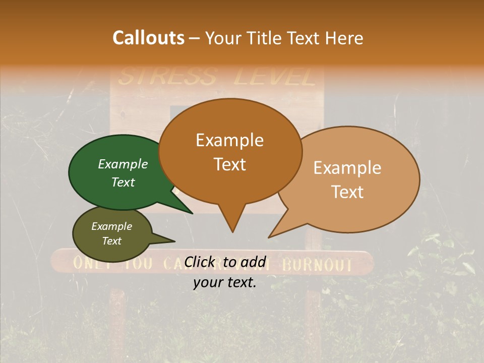 Touching Young Aging PowerPoint Template