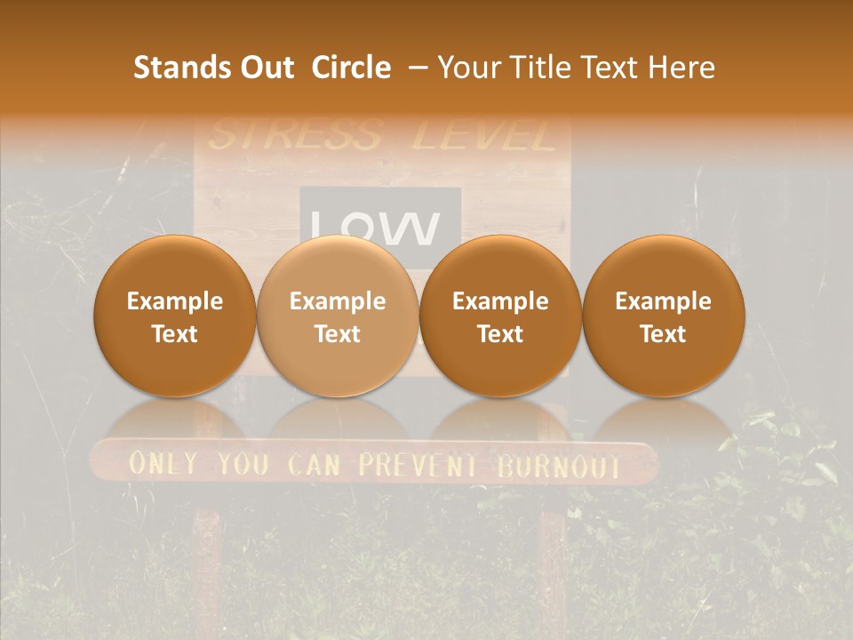 Touching Young Aging PowerPoint Template