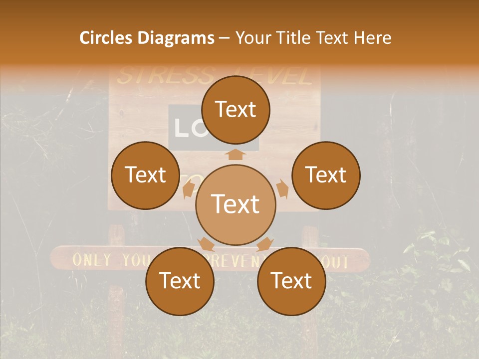 Touching Young Aging PowerPoint Template
