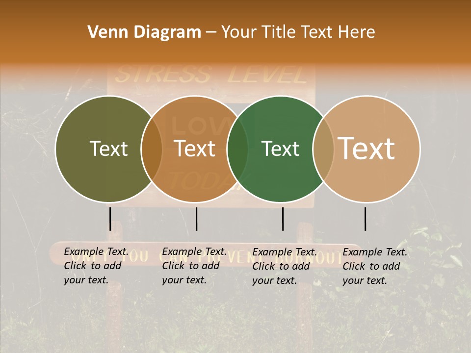 Touching Young Aging PowerPoint Template
