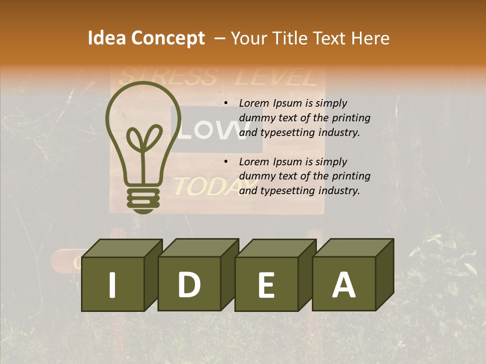 Touching Young Aging PowerPoint Template