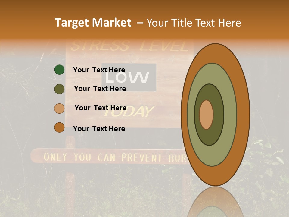 Touching Young Aging PowerPoint Template