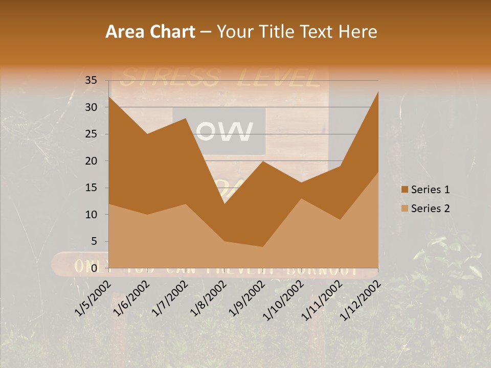 Touching Young Aging PowerPoint Template