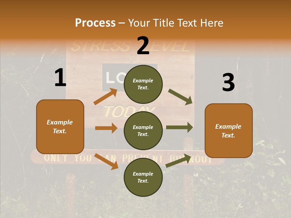 Touching Young Aging PowerPoint Template
