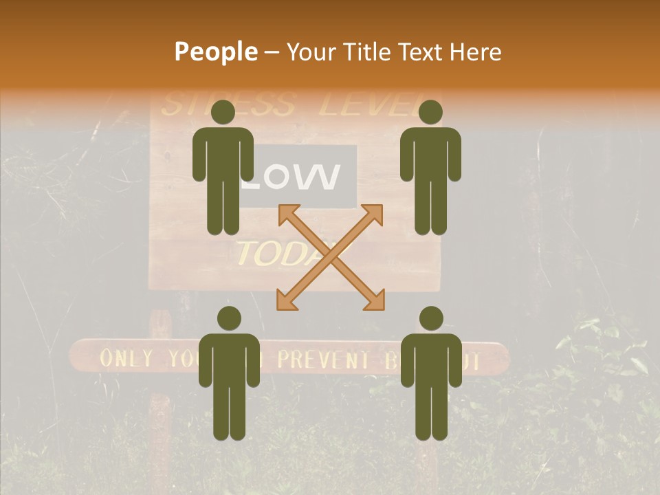 Touching Young Aging PowerPoint Template