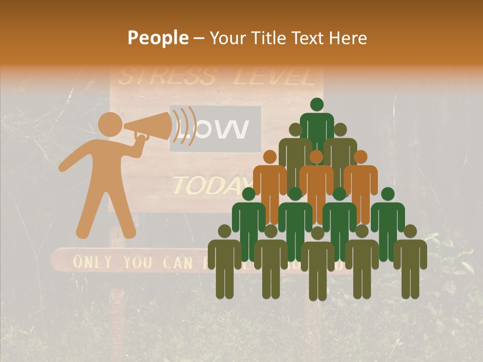 Touching Young Aging PowerPoint Template